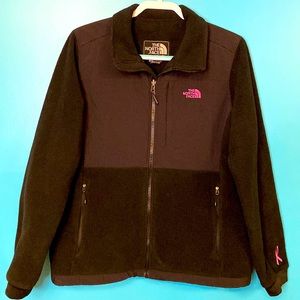 The North Face Limited Edition Pink Ribbon Breast Cancer Denali Fleece Jacket